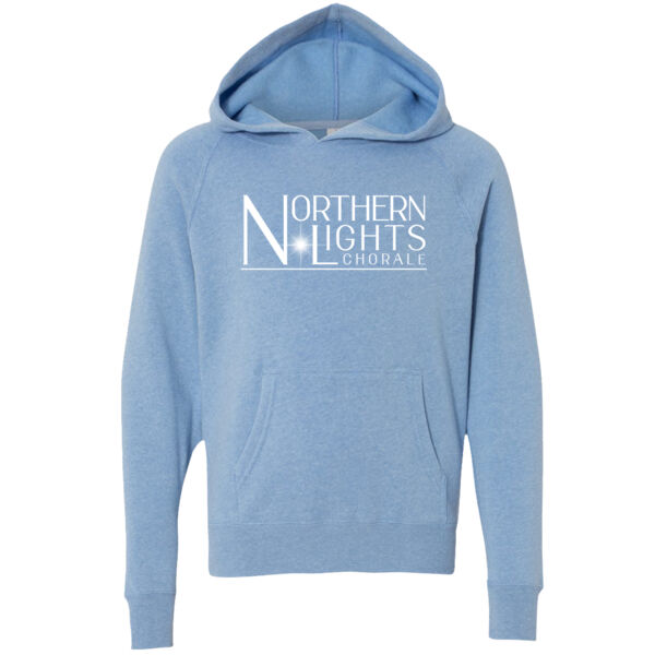 Independent Trading Co. - Youth Special Blend Raglan Hooded Sweatshirt - Printed Logo Thumbnail