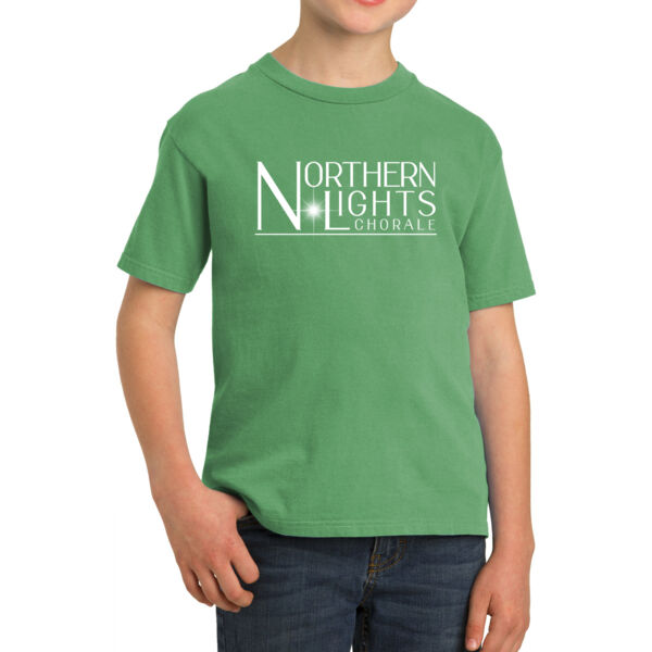 Port & Company® Youth Beach Wash® Garment-Dye Tee - Printed Logo Thumbnail