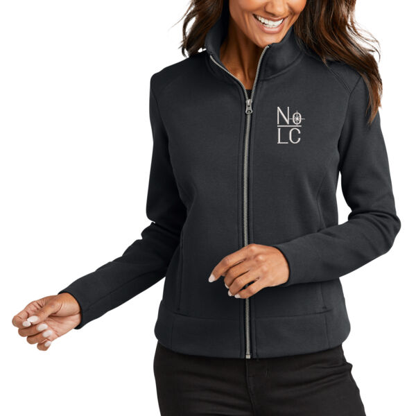Port Authority® Ladies Network Fleece Jacket - Embroidered Logo Thumbnail