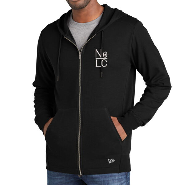 New Era® Lightweight Thermal Full-Zip Hoodie - Embroidered Logo Thumbnail