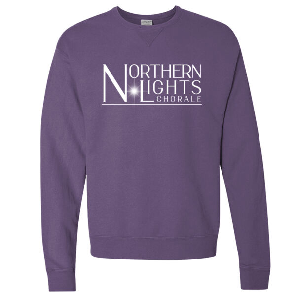 ComfortWash by Hanes - Garment-Dyed Unisex Crewneck Sweatshirt - Printed Logo Thumbnail