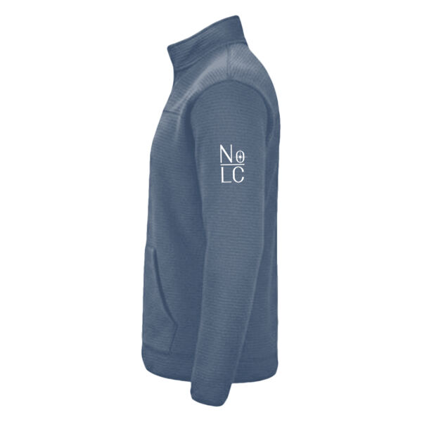 J. America - Unisex Pebble Fleece Quarter-Zip Pullover - Embroidered Logo Thumbnail