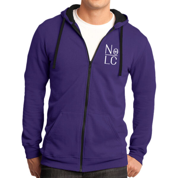 District® The Concert Fleece® Full-Zip Hoodie - Embroidered Logo Thumbnail