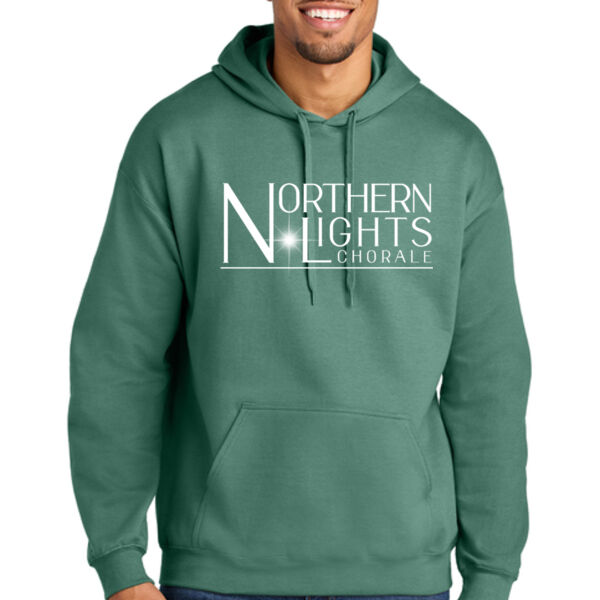 Gildan® Softstyle® Midweight Pullover Hooded Sweatshirt - Printed Logo Thumbnail