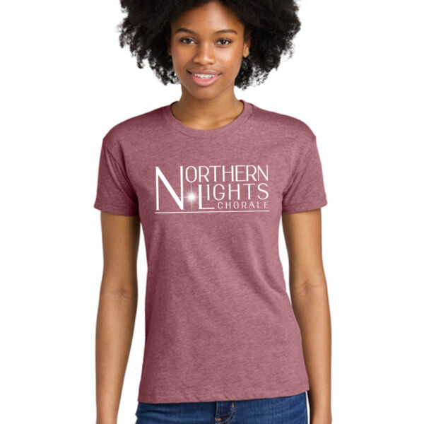 Next Level Apparel® Women’s CVC Relaxed Tee - Printed Logo Thumbnail